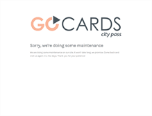 Tablet Screenshot of gocards.co.za